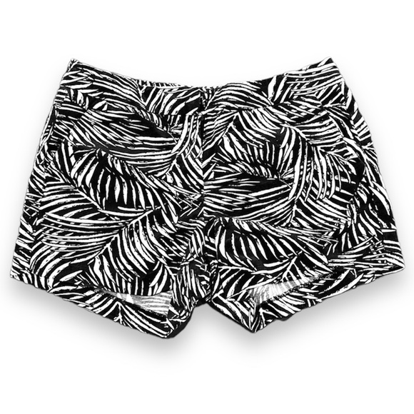 Saint Tropez West Pants - SAINT TROPEZ WEST I Linen Blend 3” Palm Print Shorts